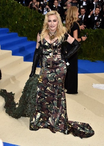 Madonna attends the Met Gala at the Metropolitan Museum of Art in New York - 1 May 2017