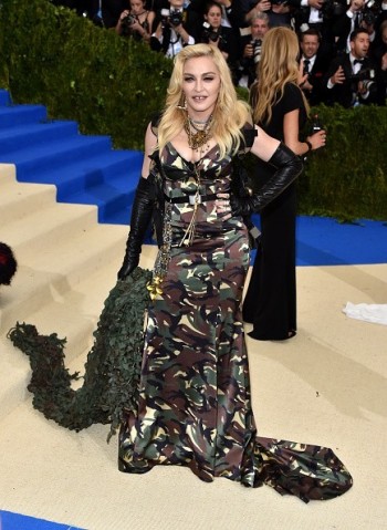 Madonna attends the Met Gala at the Metropolitan Museum of Art in New York - 1 May 2017