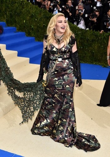 Madonna attends the Met Gala at the Metropolitan Museum of Art in New York - 1 May 2017