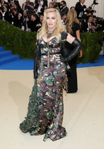 Madonna attends the Met Gala at the Metropolitan Museum of Art in New York - 1 May 2017