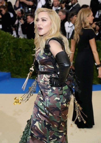 Madonna attends the Met Gala at the Metropolitan Museum of Art in New York - 1 May 2017