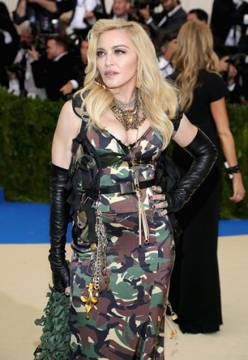 Madonna attends the Met Gala at the Metropolitan Museum of Art in New York - 1 May 2017