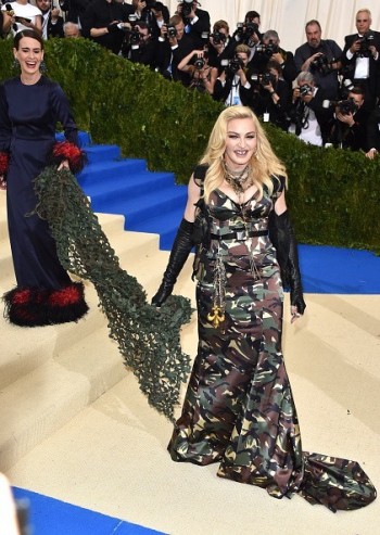 Madonna attends the Met Gala at the Metropolitan Museum of Art in New York - 1 May 2017