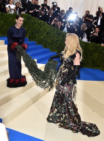 Madonna attends the Met Gala at the Metropolitan Museum of Art in New York - 1 May 2017