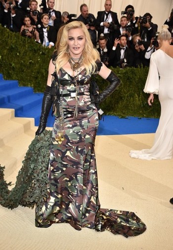 Madonna attends the Met Gala at the Metropolitan Museum of Art in New York - 1 May 2017