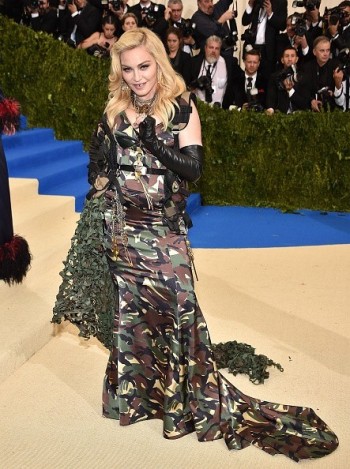 Madonna attends the Met Gala at the Metropolitan Museum of Art in New York - 1 May 2017