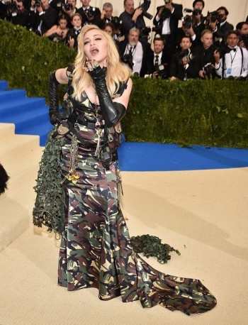 Madonna attends the Met Gala at the Metropolitan Museum of Art in New York - 1 May 2017