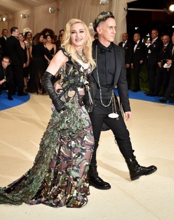 Madonna attends the Met Gala at the Metropolitan Museum of Art in New York - 1 May 2017