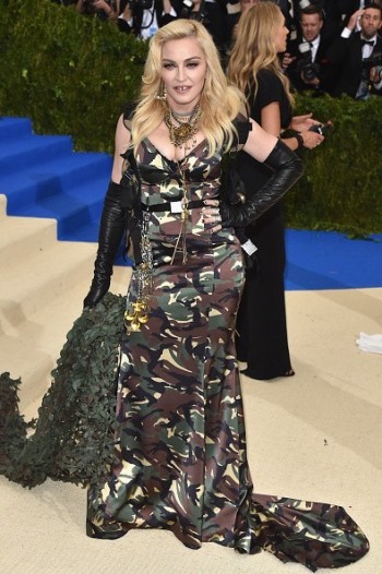 Madonna attends the Met Gala at the Metropolitan Museum of Art in New York - 1 May 2017