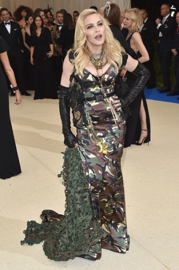 Madonna attends the Met Gala at the Metropolitan Museum of Art in New York - 1 May 2017