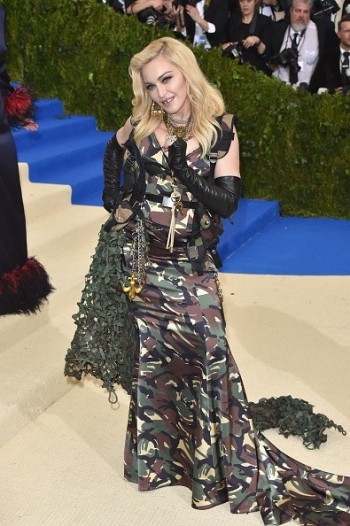 Madonna attends the Met Gala at the Metropolitan Museum of Art in New York - 1 May 2017