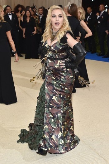 Madonna attends the Met Gala at the Metropolitan Museum of Art in New York - 1 May 2017