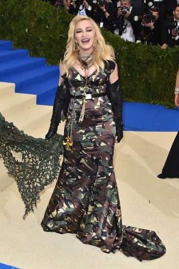 Madonna attends the Met Gala at the Metropolitan Museum of Art in New York - 1 May 2017