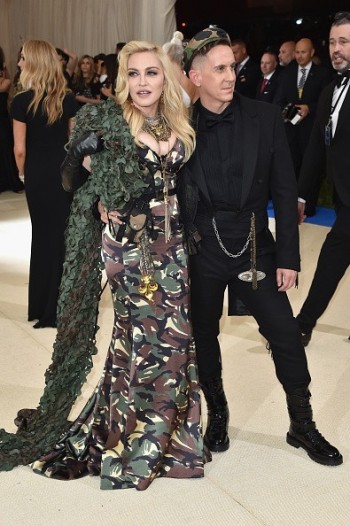 Madonna attends the Met Gala at the Metropolitan Museum of Art in New York - 1 May 2017