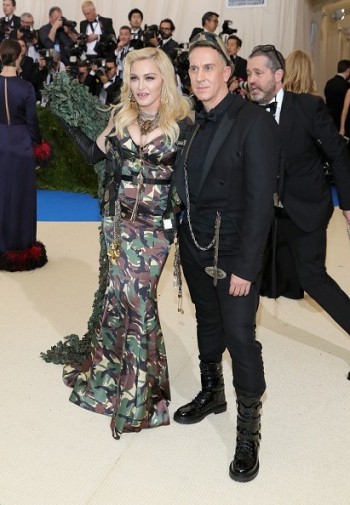 Madonna attends the Met Gala at the Metropolitan Museum of Art in New York - 1 May 2017