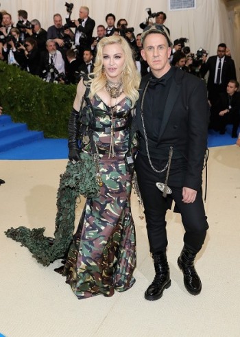 Madonna attends the Met Gala at the Metropolitan Museum of Art in New York - 1 May 2017