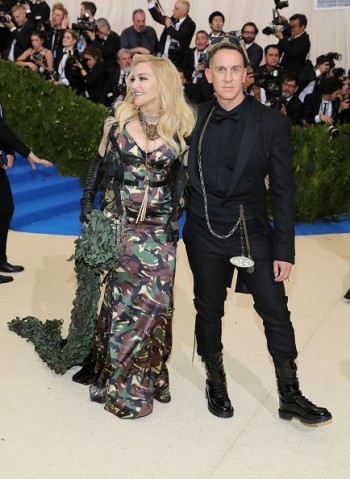 Madonna attends the Met Gala at the Metropolitan Museum of Art in New York - 1 May 2017