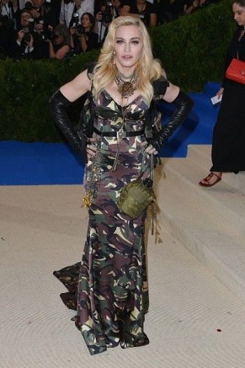 Madonna attends the Met Gala at the Metropolitan Museum of Art in New York - 1 May 2017