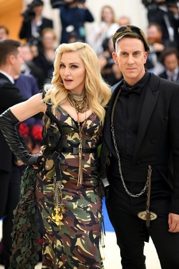 Madonna attends the Met Gala at the Metropolitan Museum of Art in New York - 1 May 2017