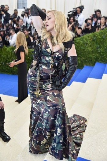 Madonna attends the Met Gala at the Metropolitan Museum of Art in New York - 1 May 2017