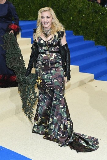 Madonna attends the Met Gala at the Metropolitan Museum of Art in New York - 1 May 2017