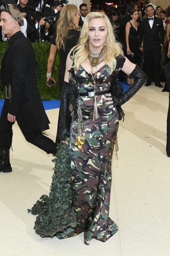 Madonna attends the Met Gala at the Metropolitan Museum of Art in New York - 1 May 2017