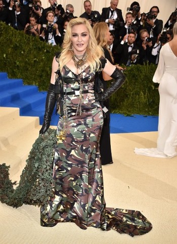 Madonna attends the Met Gala at the Metropolitan Museum of Art in New York - 1 May 2017