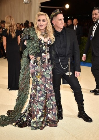 Madonna attends the Met Gala at the Metropolitan Museum of Art in New York - 1 May 2017