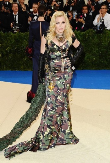 Madonna attends the Met Gala at the Metropolitan Museum of Art in New York - 1 May 2017