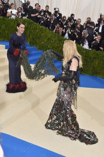 Madonna attends the Met Gala at the Metropolitan Museum of Art in New York - 1 May 2017