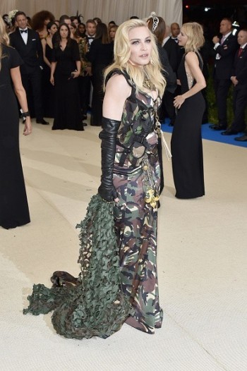 Madonna attends the Met Gala at the Metropolitan Museum of Art in New York - 1 May 2017