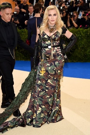 Madonna attends the Met Gala at the Metropolitan Museum of Art in New York - 1 May 2017