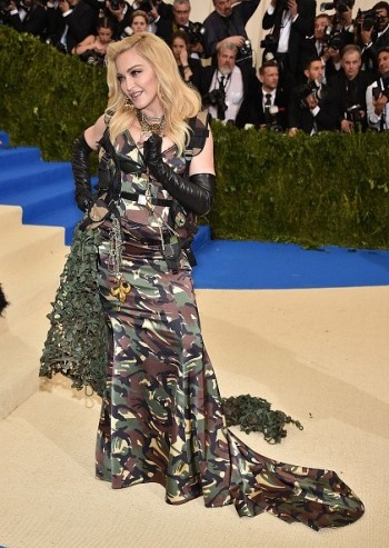 Madonna attends the Met Gala at the Metropolitan Museum of Art in New York - 1 May 2017