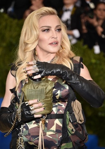 Madonna attends the Met Gala at the Metropolitan Museum of Art in New York - 1 May 2017