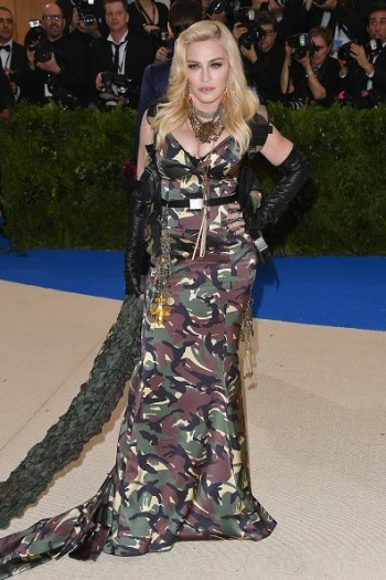 Madonna attends the Met Gala at the Metropolitan Museum of Art in New York - 1 May 2017