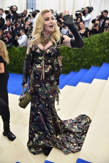 Madonna attends the Met Gala at the Metropolitan Museum of Art in New York - 1 May 2017