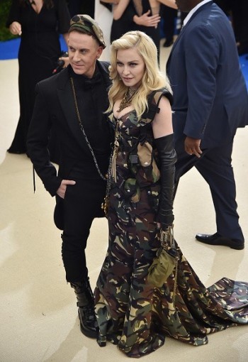 Madonna attends the Met Gala at the Metropolitan Museum of Art in New York - 1 May 2017