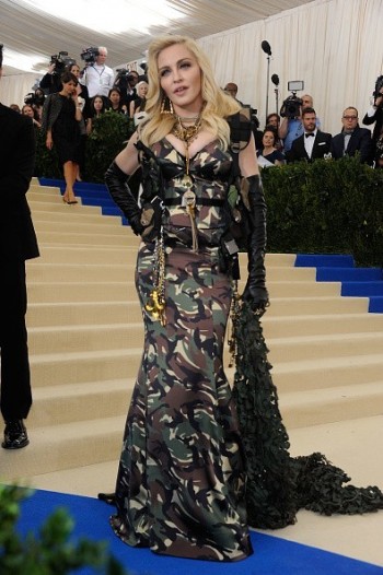 Madonna attends the Met Gala at the Metropolitan Museum of Art in New York - 1 May 2017