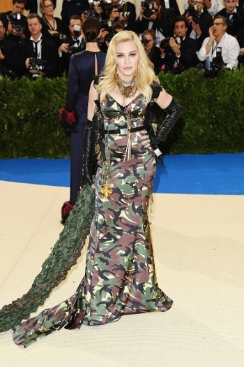 Madonna attends the Met Gala at the Metropolitan Museum of Art in New York - 1 May 2017