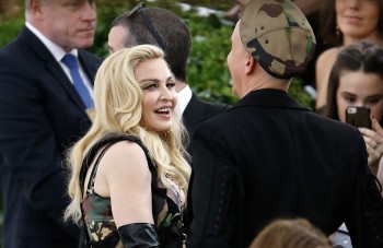 Madonna attends the Met Gala at the Metropolitan Museum of Art in New York - 1 May 2017