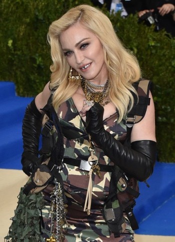 Madonna attends the Met Gala at the Metropolitan Museum of Art in New York - 1 May 2017