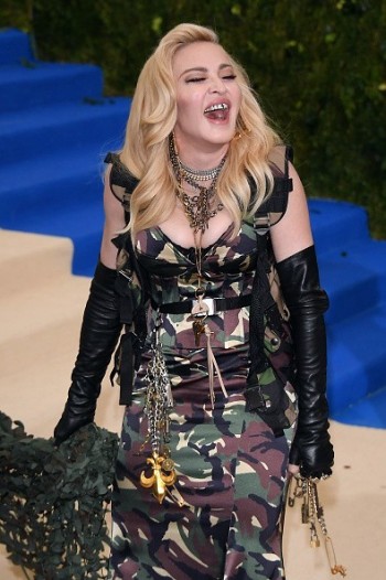 Madonna attends the Met Gala at the Metropolitan Museum of Art in New York - 1 May 2017