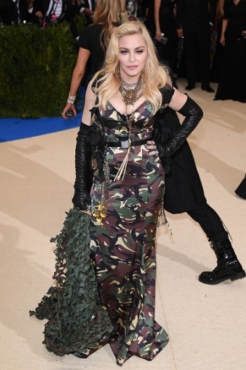 Madonna attends the Met Gala at the Metropolitan Museum of Art in New York - 1 May 2017