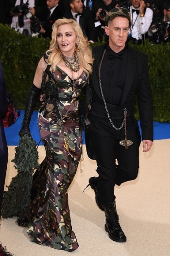 Madonna attends the Met Gala at the Metropolitan Museum of Art in New York - 1 May 2017