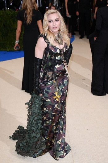 Madonna attends the Met Gala at the Metropolitan Museum of Art in New York - 1 May 2017