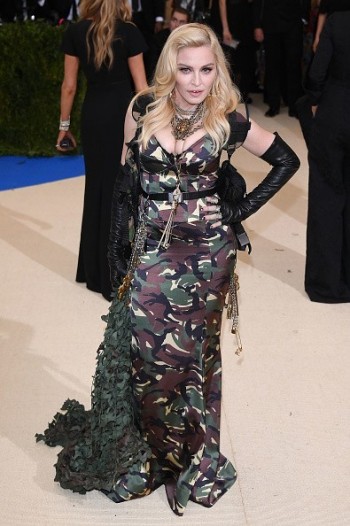 Madonna attends the Met Gala at the Metropolitan Museum of Art in New York - 1 May 2017