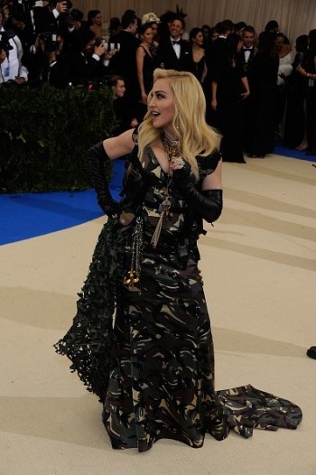 Madonna attends the Met Gala at the Metropolitan Museum of Art in New York - 1 May 2017