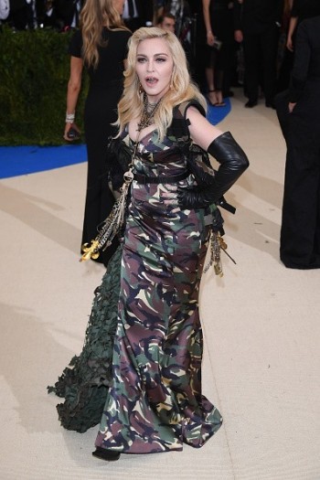 Madonna attends the Met Gala at the Metropolitan Museum of Art in New York - 1 May 2017