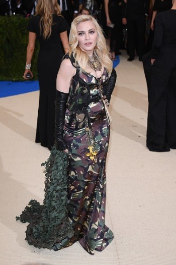 Madonna attends the Met Gala at the Metropolitan Museum of Art in New York - 1 May 2017