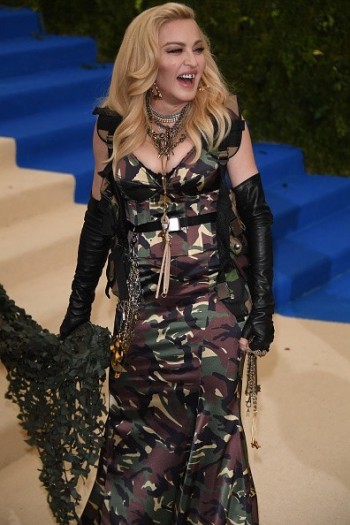 Madonna attends the Met Gala at the Metropolitan Museum of Art in New York - 1 May 2017